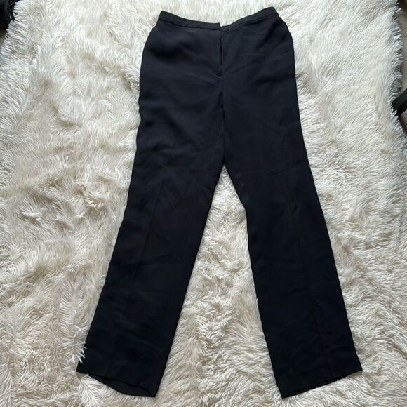 Ann Taylor LOFT Black Pants Slacks Dress Work Pants Size 4 - Picture 1 of 5